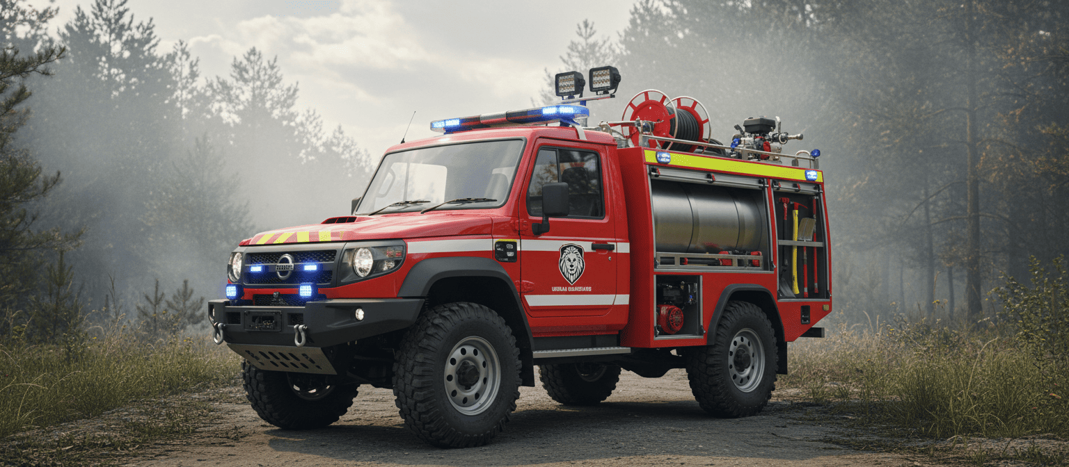 Quick Response Vehicle (QRV) / Mini Mist Fire Tender